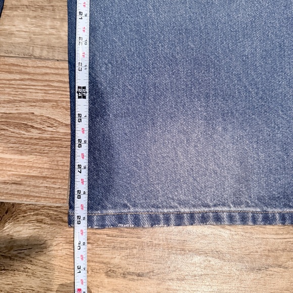 Women’s Halara Mid-rise Denim Print French Terry Casual Sweatpants Jeans - Picture 11 of 16